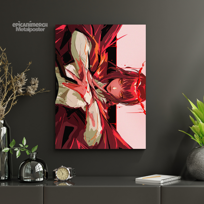 Chainsaw Man: Control & Chaos Metal Art