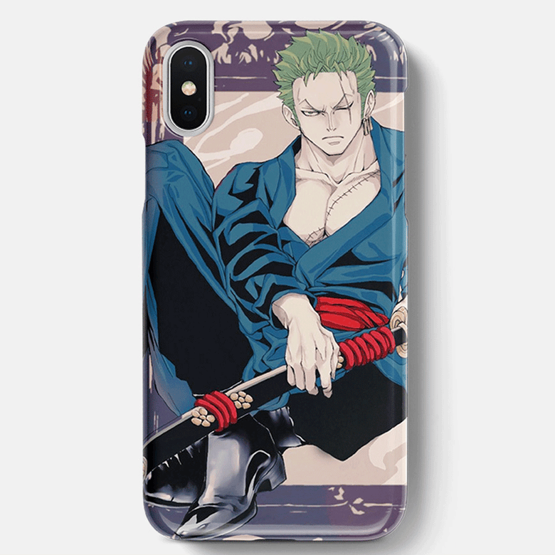 One Piece Zoro Soft Silicone Phone Case