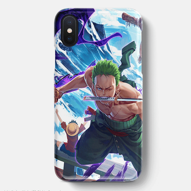 One Piece Zoro Soft Silicone Phone Case
