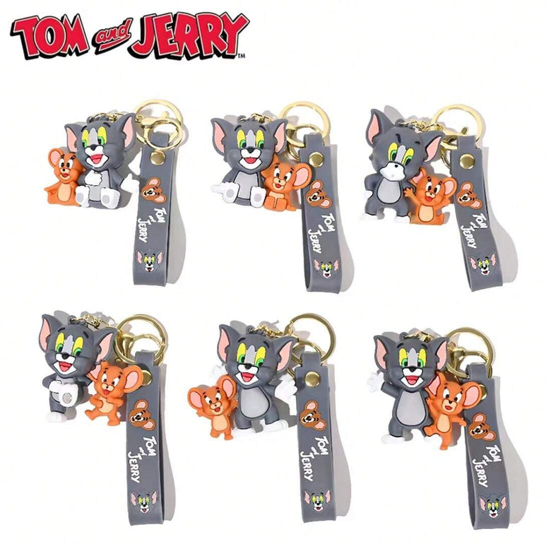 Tom And Jerry Attached 3D Keychain Any One