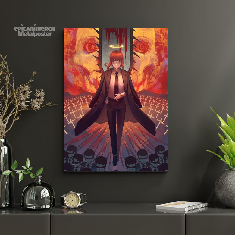 Chainsaw Man: Makima's Chains of Command Metal Art