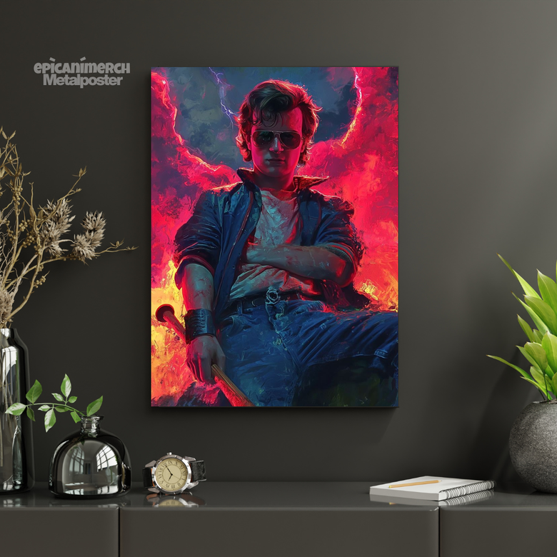 Stranger Things: Steve Harrington Metal Poster