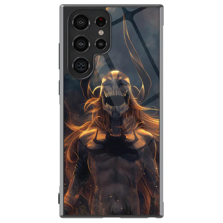 Bleach Vasto Lorde Ichigo Tempered Glass Tough Samsung Phone Case