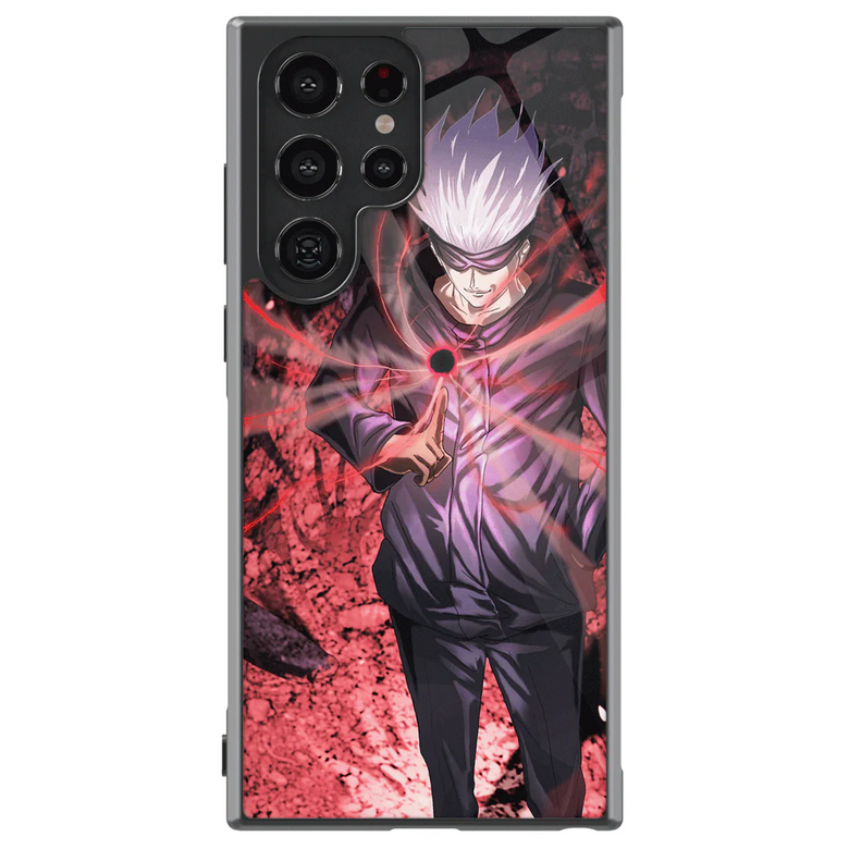 Jujutsu Kaisen Cursed Technique Reversal: Red Tempered Glass Tough Samsung Phone Case