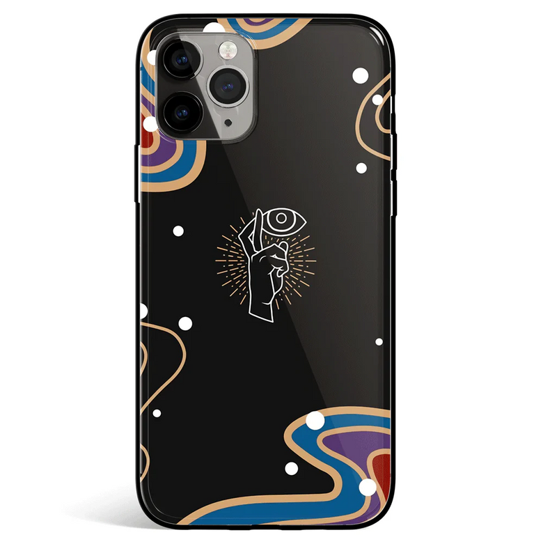 Jujutsu Kaisen Tempered Glass Soft Silicone iPhone Case