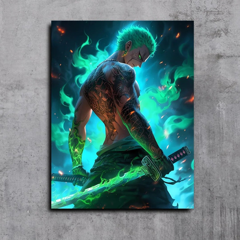 Zoro One Piece - Green Side