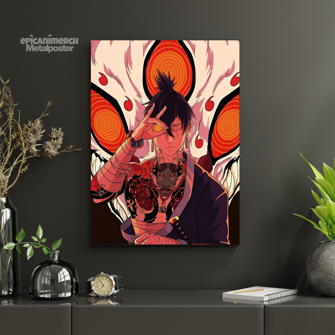 Aki Hayakawa: The Stoic Devil Hunter Metal Poster