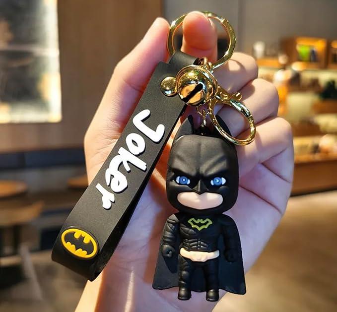 Batman Black Blue Eyes 3D Keychain