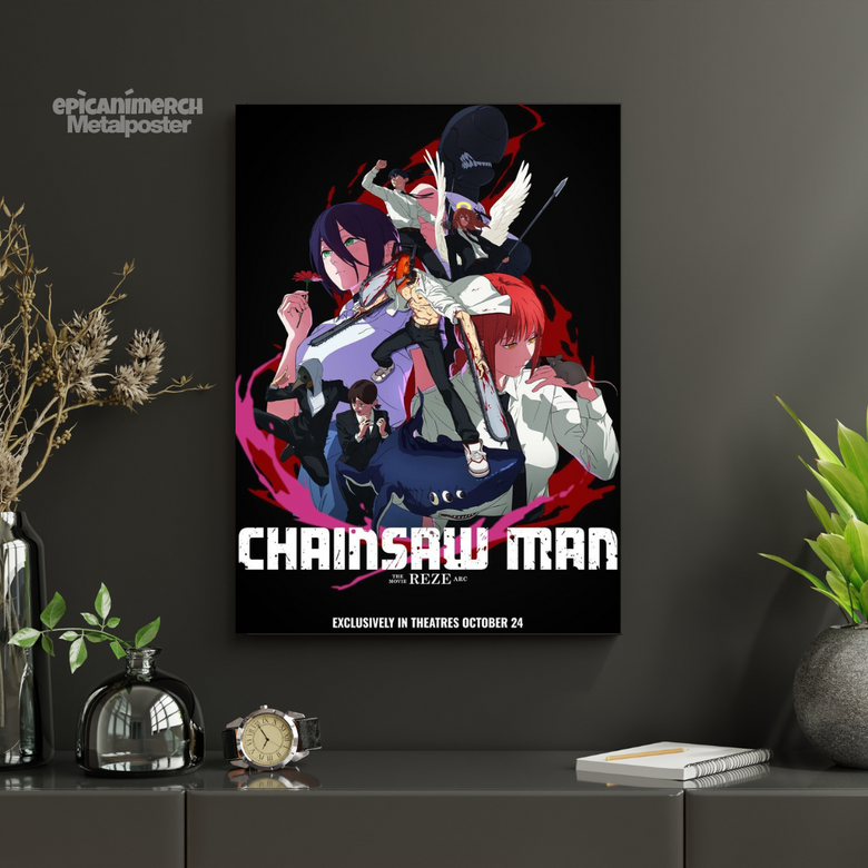 The Fateful Crew: Chainsaw Man Reze Arc Poster