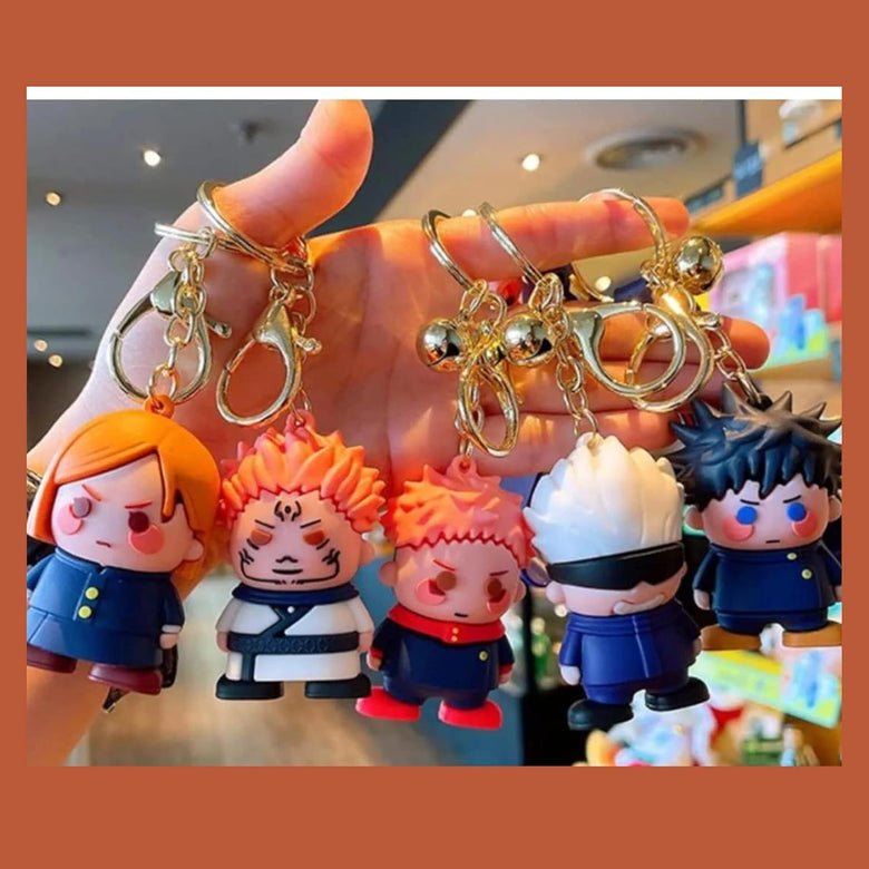 Jujutsu kaisen 3d Keychain Set Any One