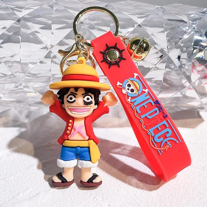 Anime Luffy-3 3D Keychain