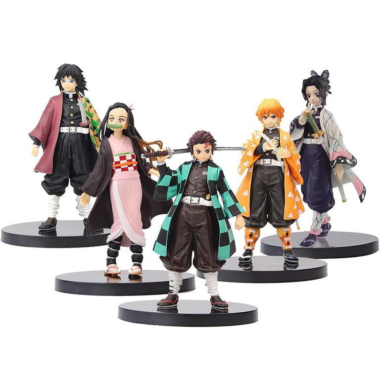 Anime Figure - Demon Slayer Kimetsu no Yaiba Japanese Action Figures Cute Kamado Nezuko Figurines