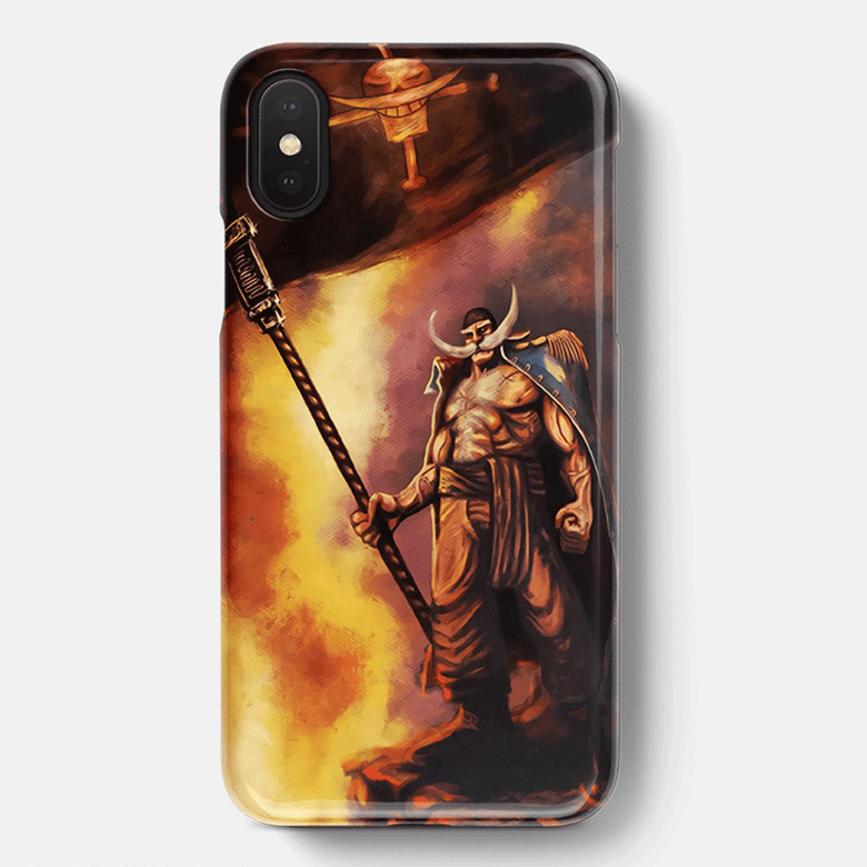 One Piece White Beard Edward Newgate Soft Silicone Phone Case
