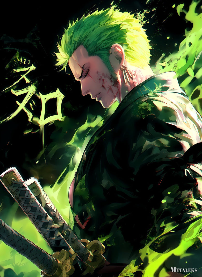Roronoa Zoro Neon ~ One Piece