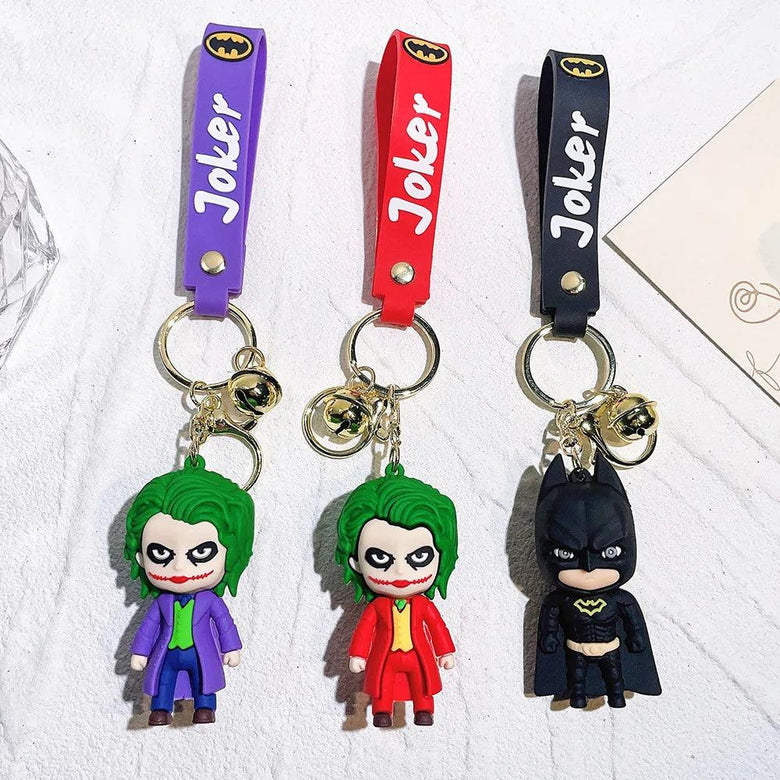 Joker Three Design Set 3D Keychain Any One