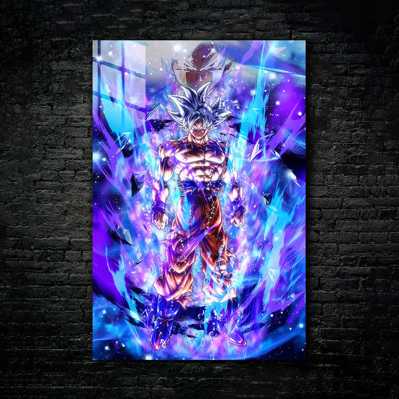 "Unleashed Power – Son Goku Metal Print Poster"