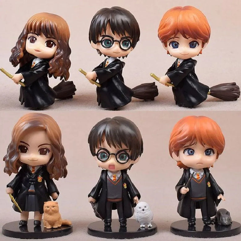 Harry Potterr 8cm 6pcs Figures set