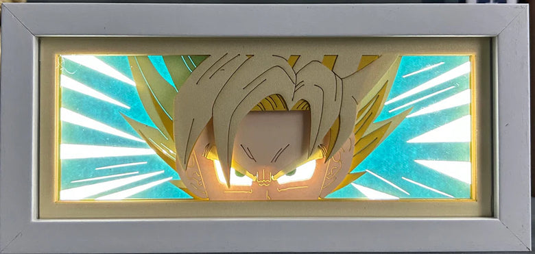 Dragon Ball Z Goku Light Box Lamp