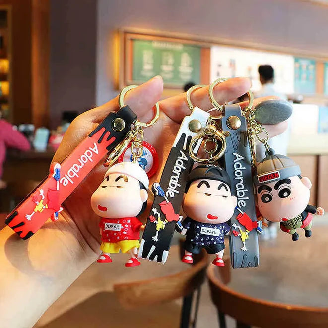 New Style Shin Chan 3D Keychain Any One