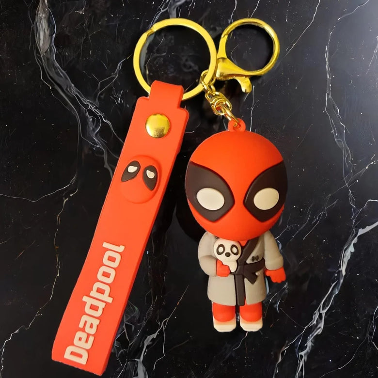 Deadpool Dog Keychain
