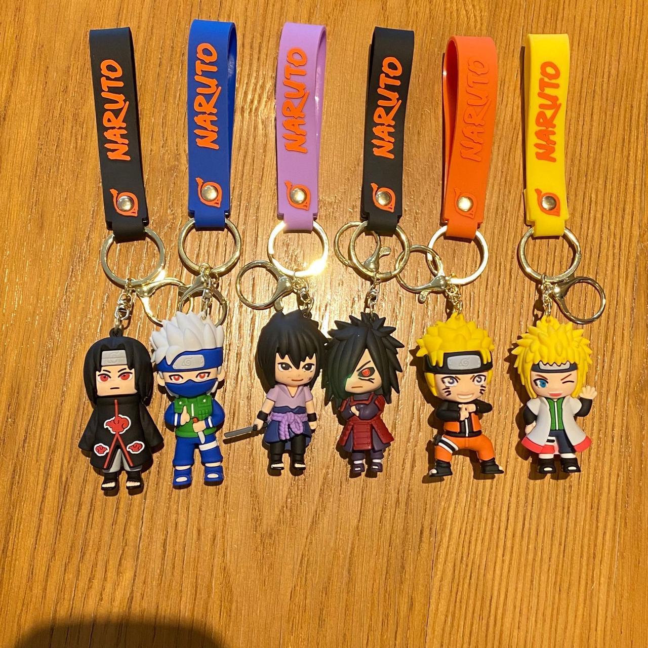 Naruto-2 6 Design Set 3D Keychain Any One