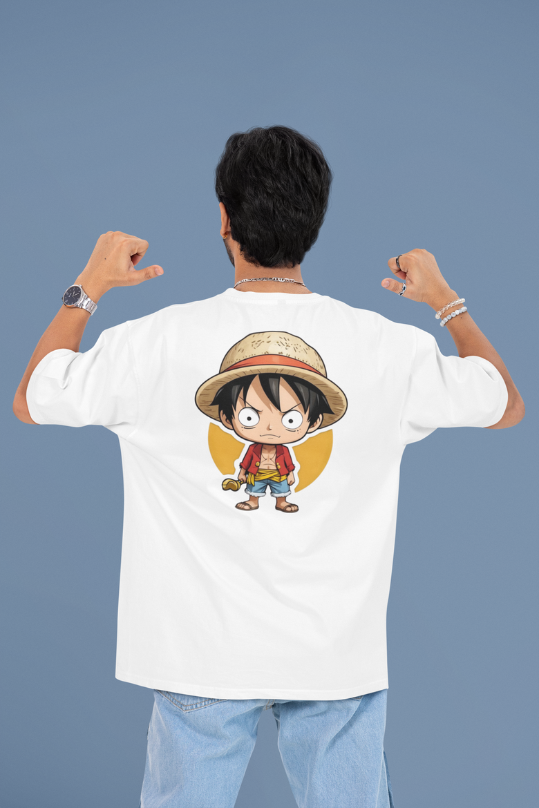 Chibi Luffy - The Pirate King in Training T-Shirt