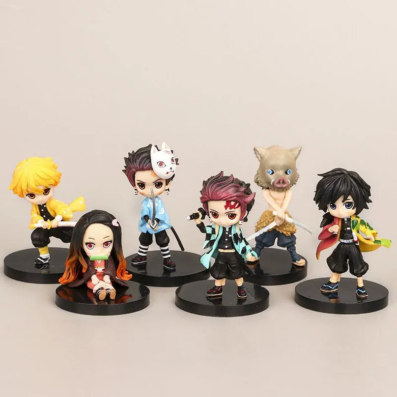 Demon Slayer Miniature 6cm set of 6pcs