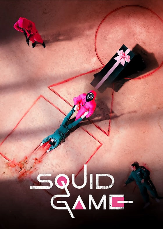 Death in Disguise โ Squid Game Metal Poster