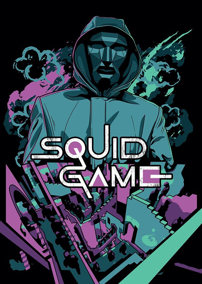 Squid Game Cult - Squid Game Metal Poster