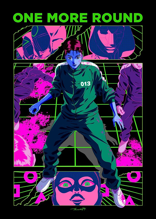 Player ID Poster- Squid Game Metal Poster