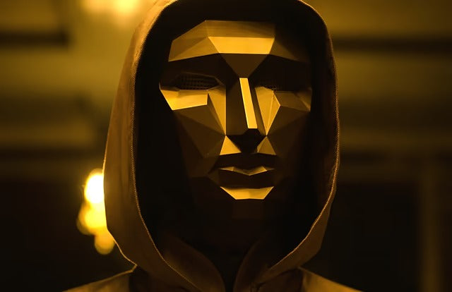 The Final Mask - Squid Game Metal Poster