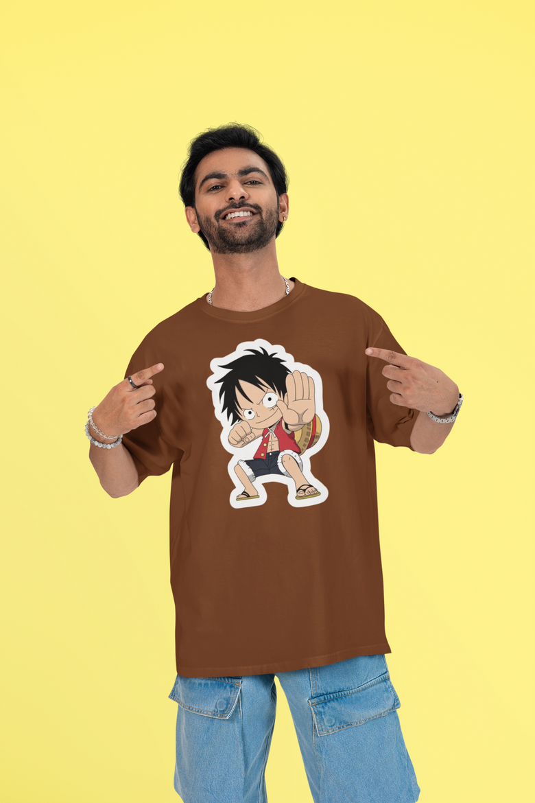 Young Luffy - Ready for Adventure T-Shirt
