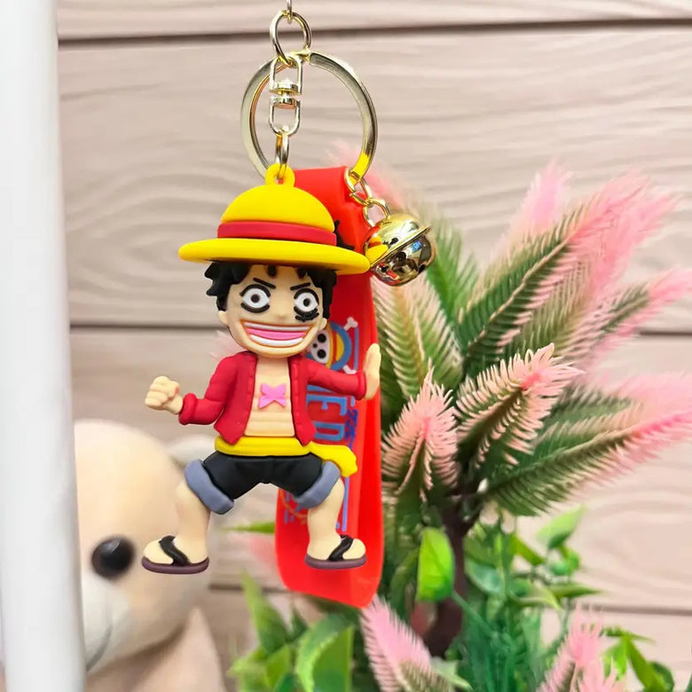 Anime Luffy 2 3D Keychain