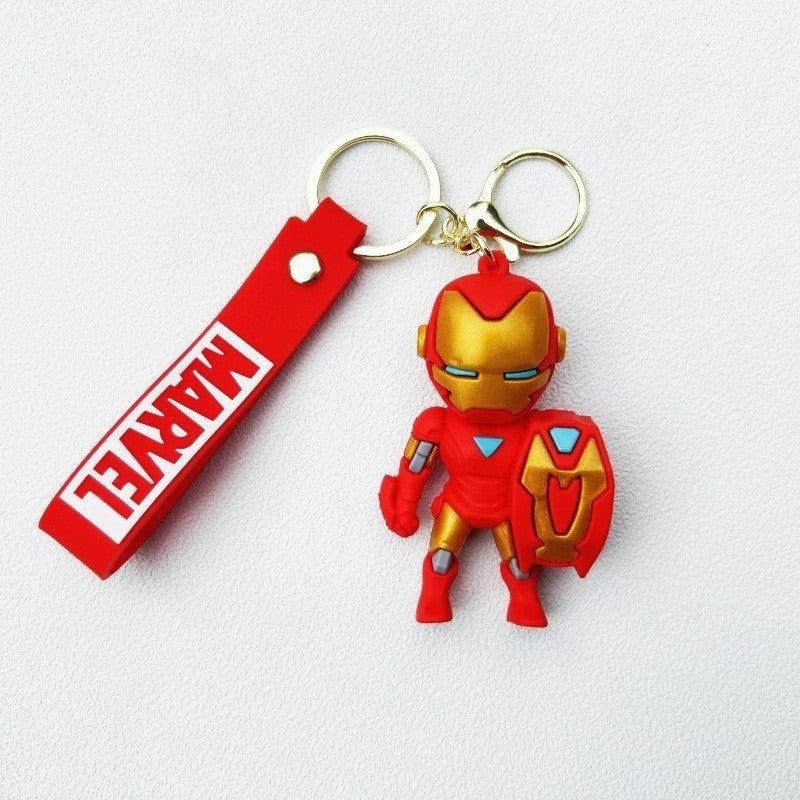 Avengers 6 Design Set 3D Keychai Any One