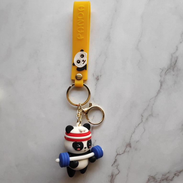 Panda 4 Design set 3D Keychain Any One
