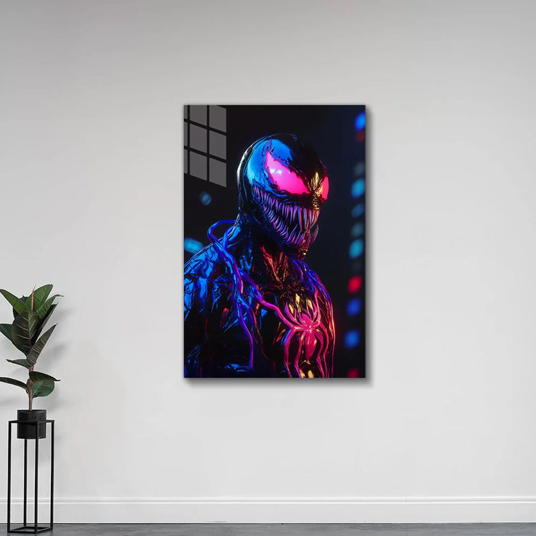 Venom: Darkness Unleashed – Premium Metal Print Poster