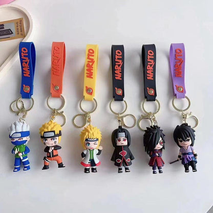 Naruto-2 6 Design Set 3D Keychain Any One