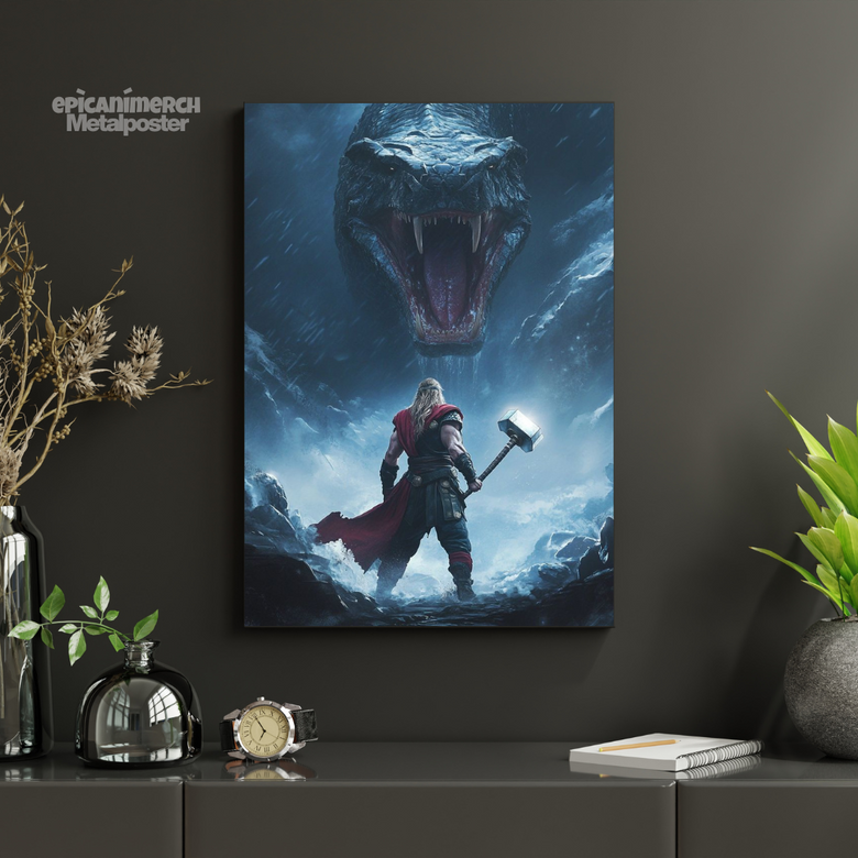 Thor Cinematic Thunderstorm Metal Wall Decor