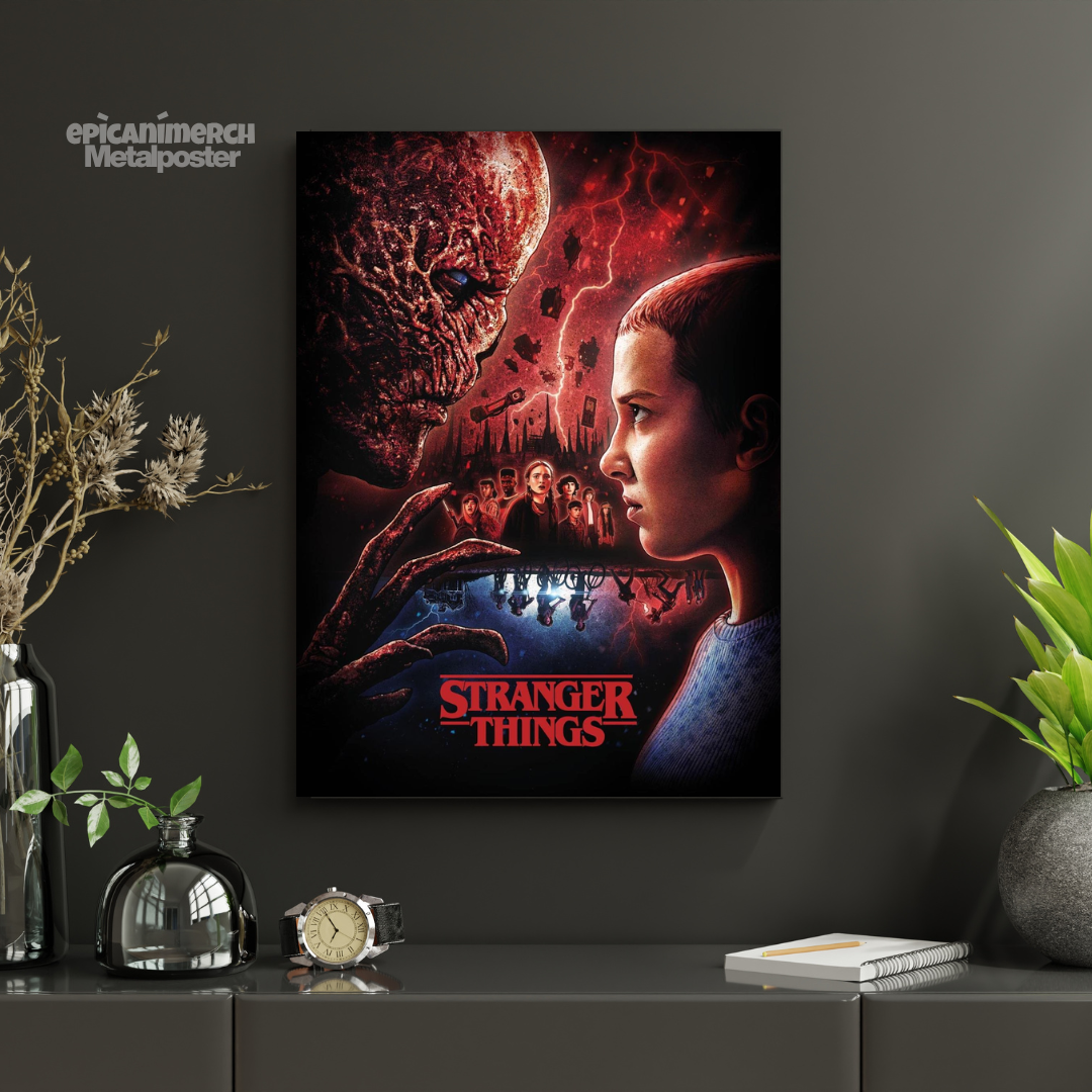 Eleven vs. Vecna Metal Artwork