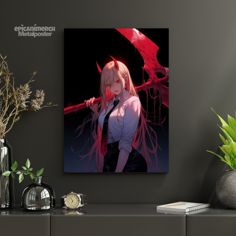 The Control Devil Reigns Supreme Metal Print