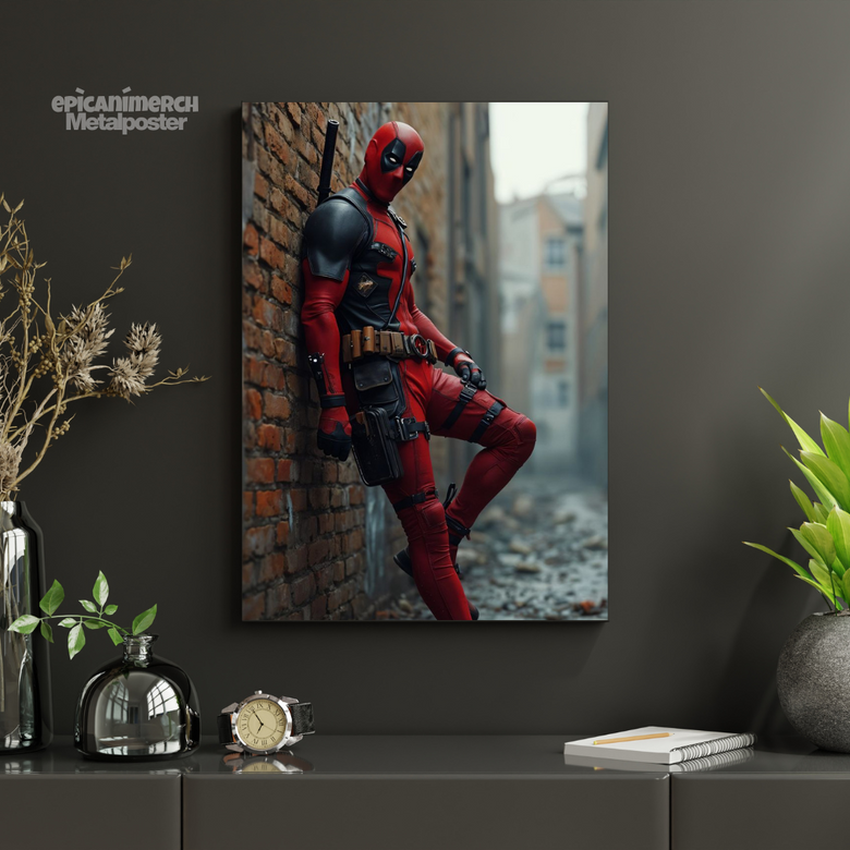 Marvel Deadpool Exclusive Metal Print Poster