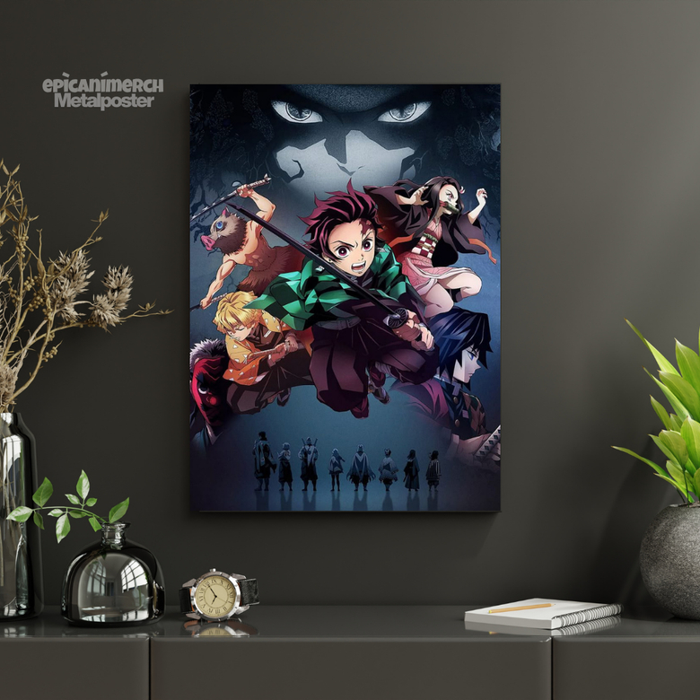 Demon Slayer – The Hashira’s Shadow Premium Metal Poste