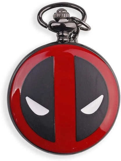 Deadpool Pocket Watch Metal Keychain