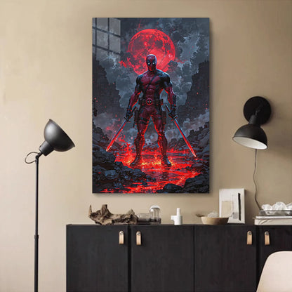 Deadpool: Blood Moon Mayhem – Epic Metal Print Poster