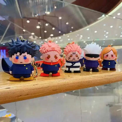 Jujutsu Kaisen 5 Design Set 3D Keychain (12 Piece in Packet- 50/-pp)
