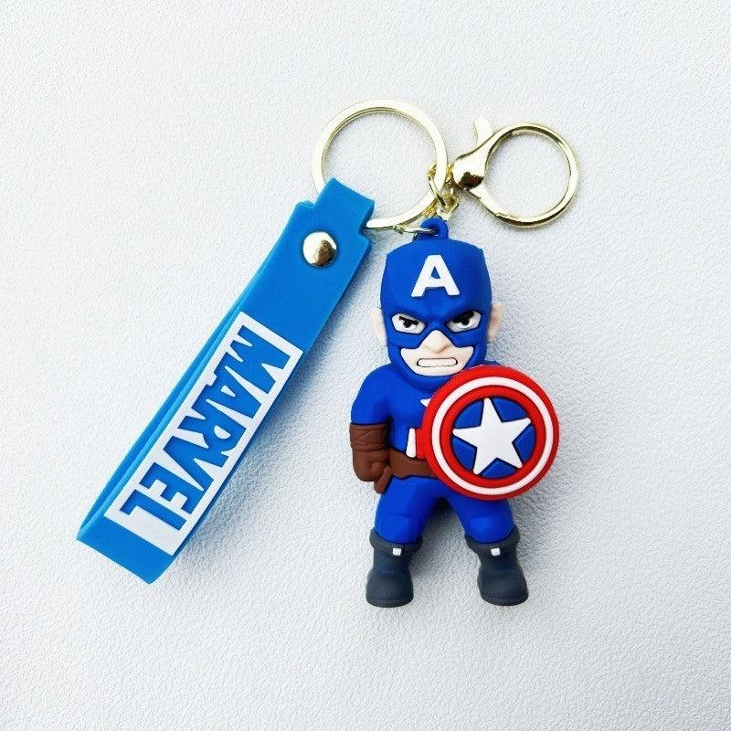 Avengers 6 Design Set 3D Keychai Any One
