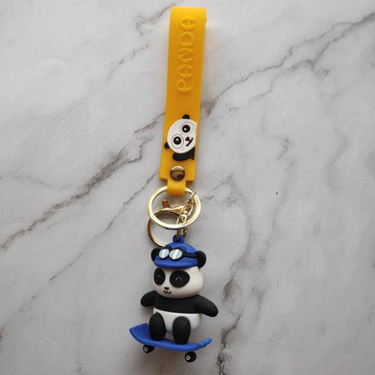 Panda 4 Design set 3D Keychain Any One